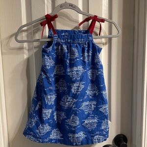 Beautiful Hannah Anderson girls sailboat dress